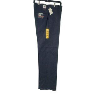 Dockers Mens Signature Khaki D3 Classic Fit Flat Front Pants Size 32W 34L